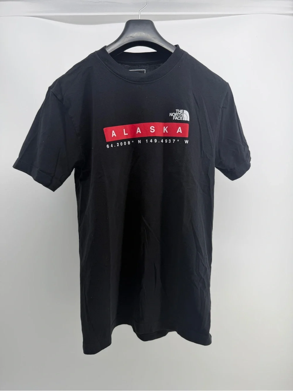 Rare the North Face Men's Alaska Logo T-Shirt - Black